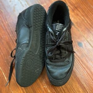 Maison Margiala x Reebok black sneakers
